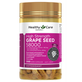 Healthy Care 高濃度葡萄籽精華 58000 · 強效抗氧化護心配方 200粒